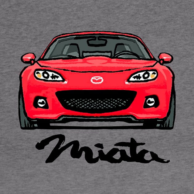 MX5 Miata NC3 Red by Woreth